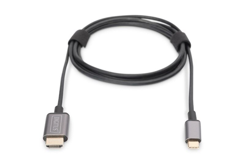 Digitus Type-C Erkek to HDMI Görüntü Adaptör Kablo