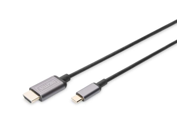 Digitus Type-C Erkek to HDMI Görüntü Adaptör Kablo