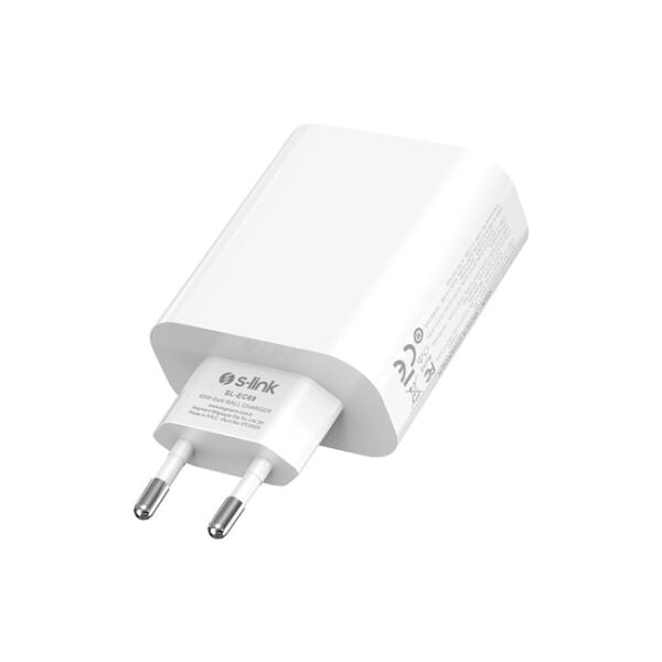 S-link SL-EC69 PD 65W / QC 18W Type USB-C +USB A