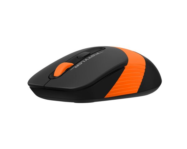 A4-Tech Kablosuz Mouse Nano Siyah-Turuncu (FG10-T)