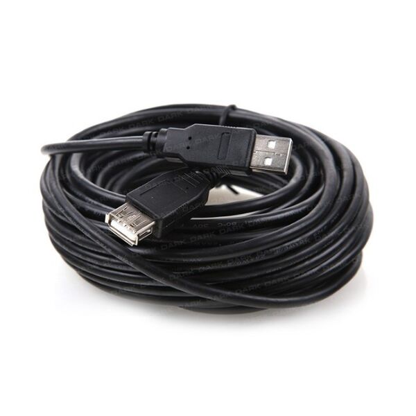 Dark USB Uzatma Kablosu Siyah (10m)