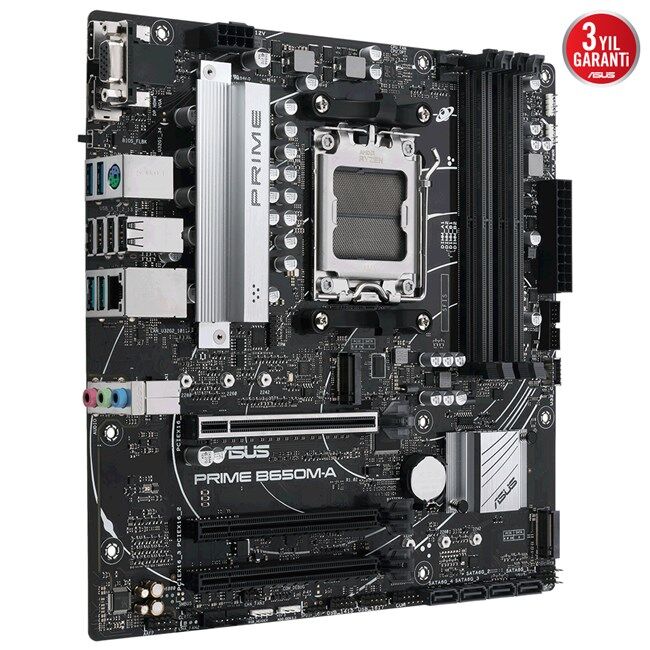 Asus Prime B650M-A AM5 Ryzen DDR5 Vga Hdmi Dp