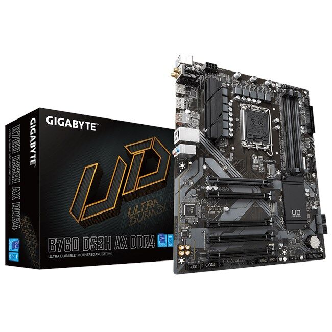 Gigabyte B760 DS3H AX D4 1700P Hdmi Dp Type-C