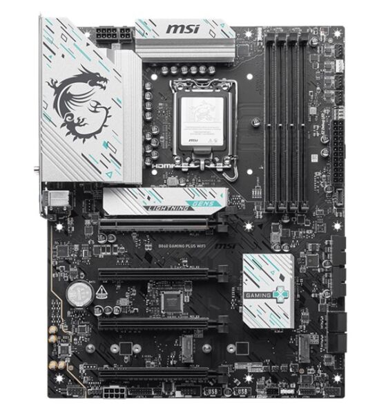 MSI B860 Gaming Plus Wifi D5 1851P Hdmi Dp Type-C