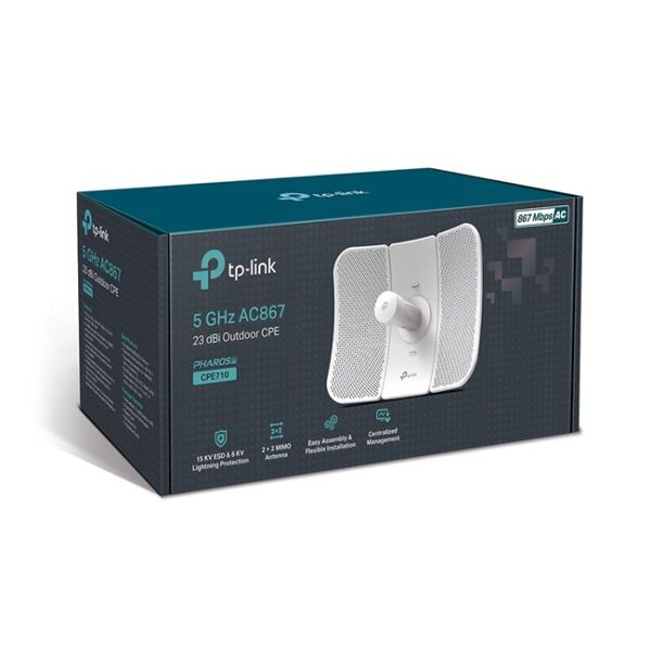 Tp-Link CPE710 867Mbps 23dBi Dış Mekan Anten
