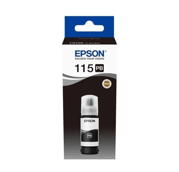 Epson 115 Pigment Siyah Mürekkep (C13T07C14A)