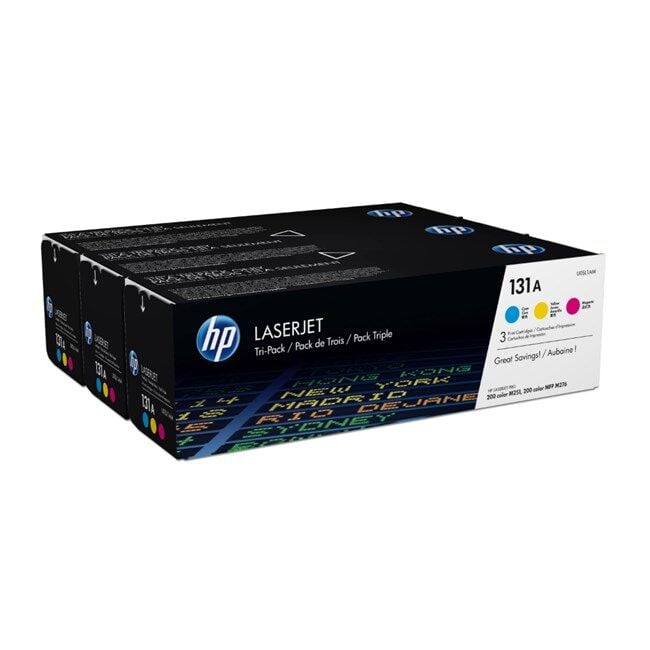 HP U0SL1AM 3 Renk Toner Kartuş (131A)