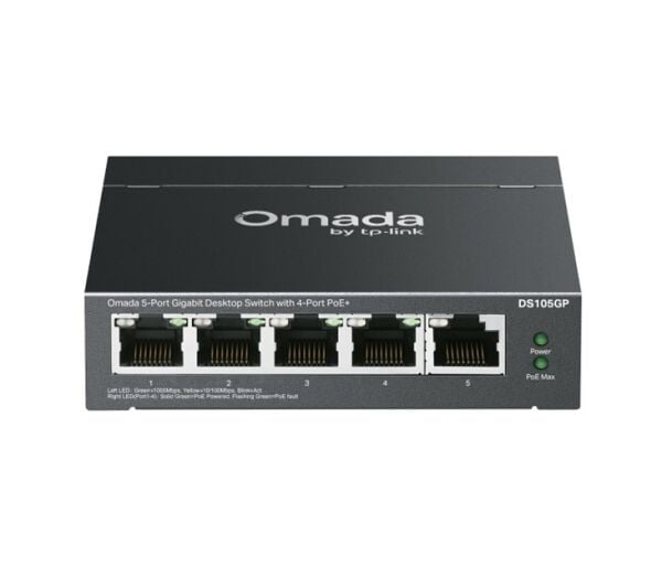 Omada 5Port Gigabit 4xPoE (DS105GP)