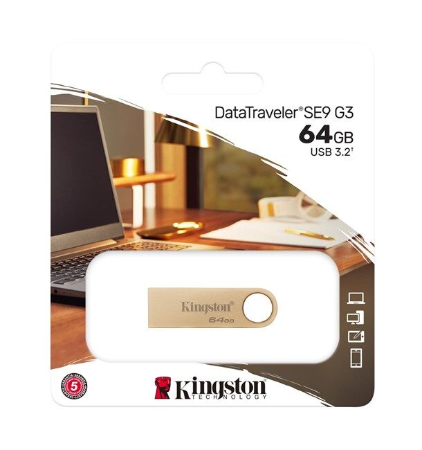 Kingston 64GB Usb3.2 Gen1 DTSE9G3/64GB