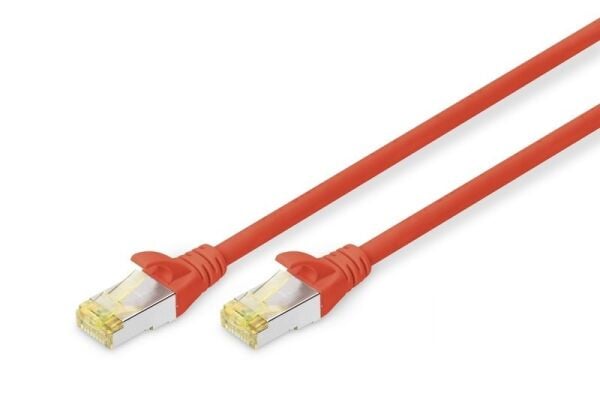 Digitus Zırhlı Patch Kablo Cat6A Kırmızı (2m)
