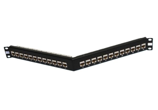 HCS 24 Port Çapraz Boş Patch Panel (P00-02430-1U)
