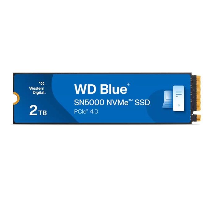WD Blue SN5000 2TB M.2 NVMe SSD (5150/4850)
