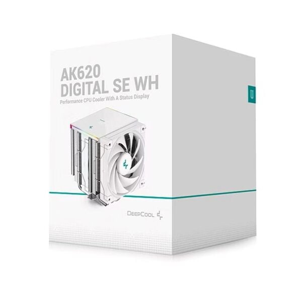 DeepCool 120mm İşlemci Soğutucu AK620DIGITAL-SE-WH
