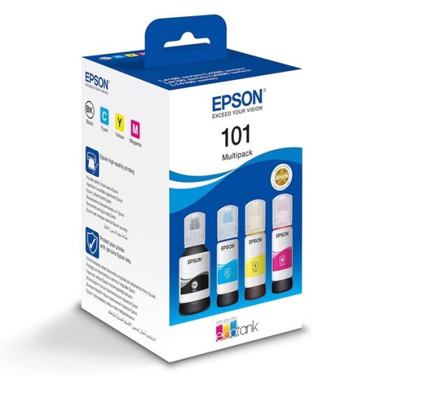 Epson 101 4 Renk Multipack Kartuş C13T03V64A