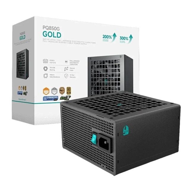 DeepCool 850W 80+ Gold Power Supply (PQ850G)