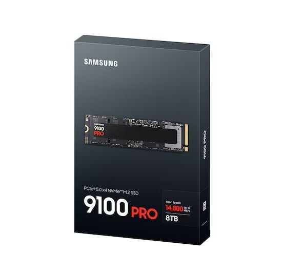 Samsung 9100 Pro 8TB M.2 NVMe 14800/13400MB/s