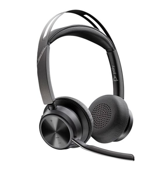 Poly Voyager Focus 2 Mikrofonlu Stereo Kulaklık