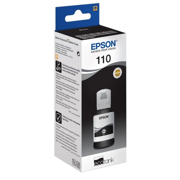 Epson T110 Siyah Mürekkep Kartuş