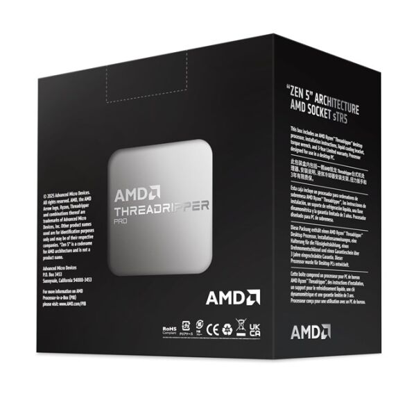 Amd Ryzen TR PRO 9985WX sTR5Pin 350W Fansız WOF