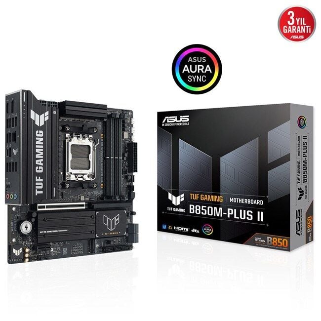 Asus Tuf Gaming B850M-Plus II AM5 D5 Type-C