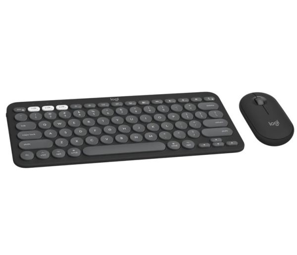 Logitech Pebble 2 Blutooth K&M Set Siyah