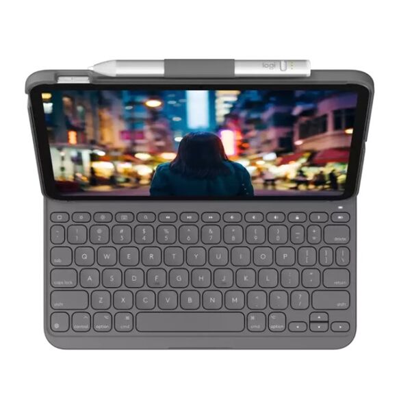 Logitech Slim Folio iPad 10. Nesil Klavyeli Kılıf