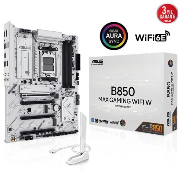 Asus B850 Max Gaming WiFi W AM5 D5 Type-C